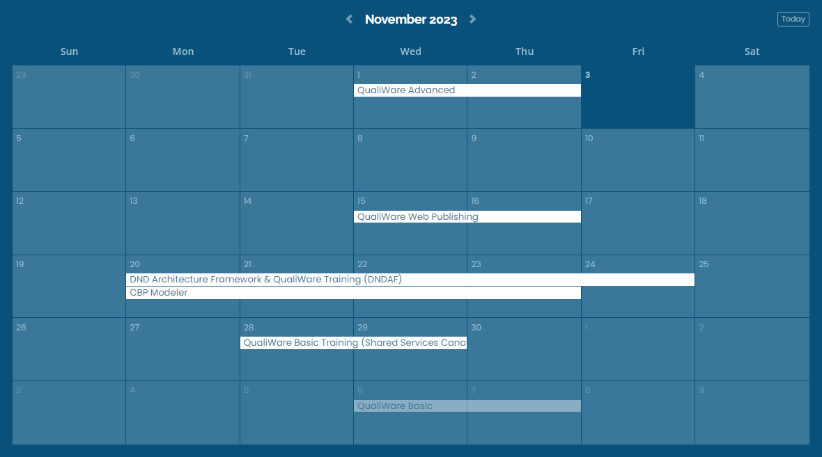CloseReach calendar