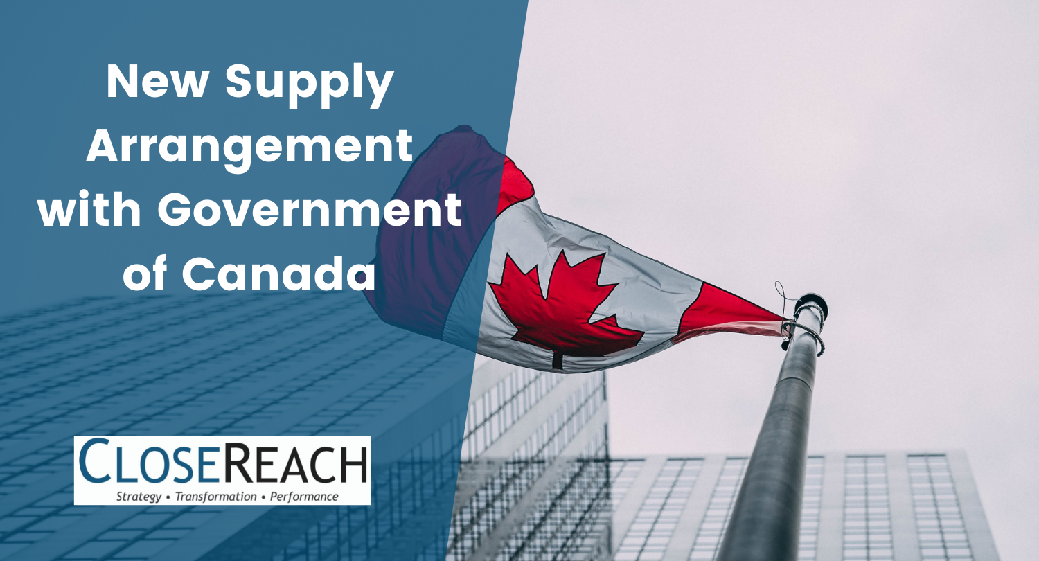 New Software Licensing Supply Arrangement (SLSA) with the Government of Canada - CloseReach