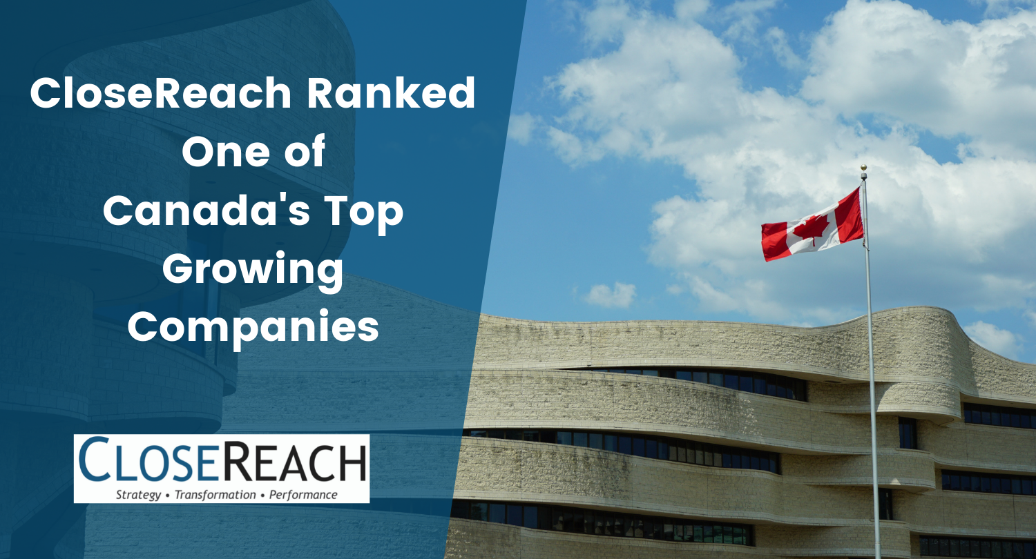CloseReach one of Canada's Top Growing Companies for then 2nd year