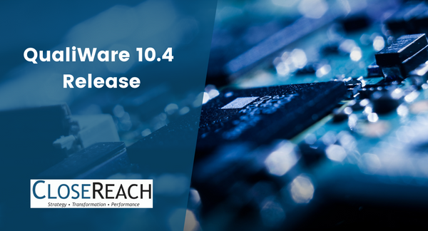 QualiWare 10.4 Release - CloseReach