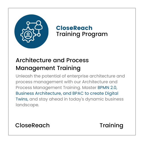 Architecture and Process Management Training