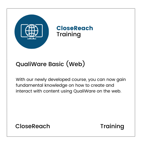 QualiWare Basic (Web) - CloseReach