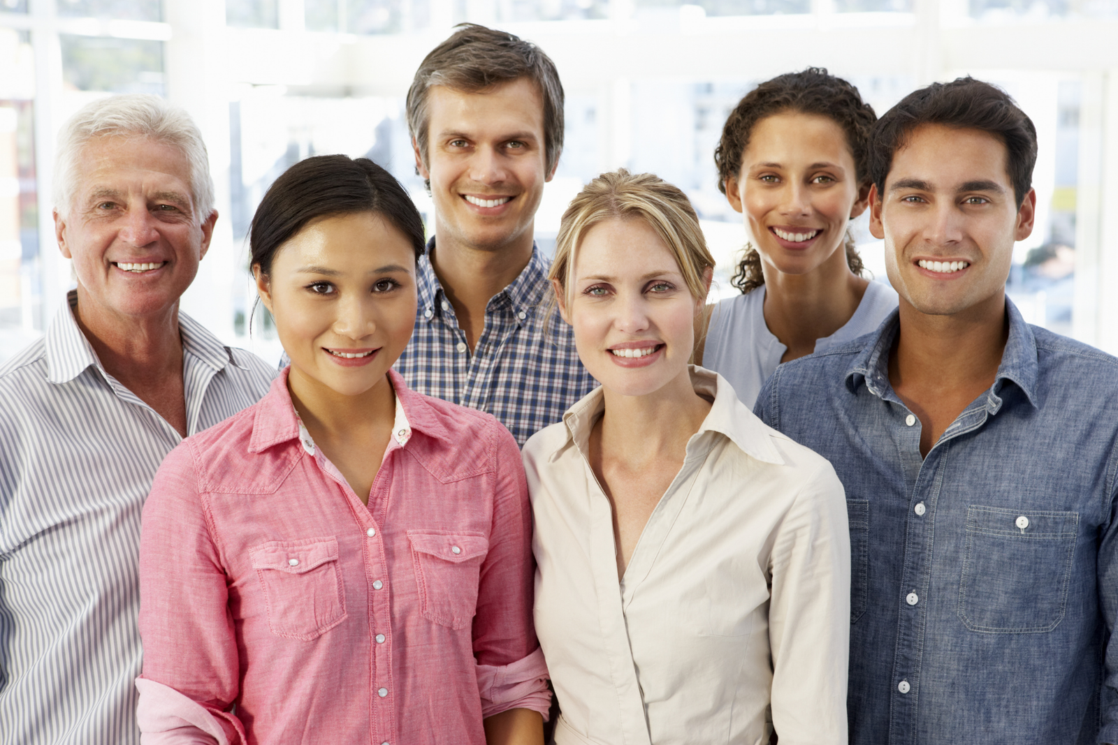 CloseReach team stock photo