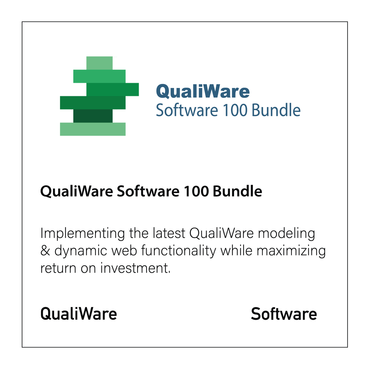 QualiWare Software 100 Bundle