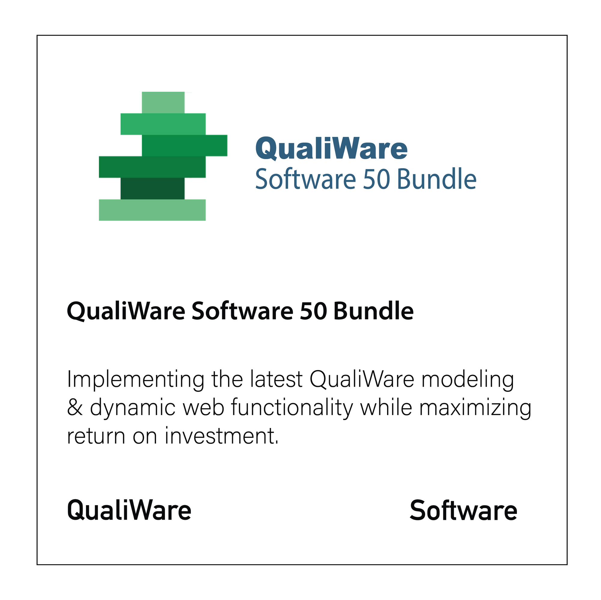 QualiWare Software 50 Bundle