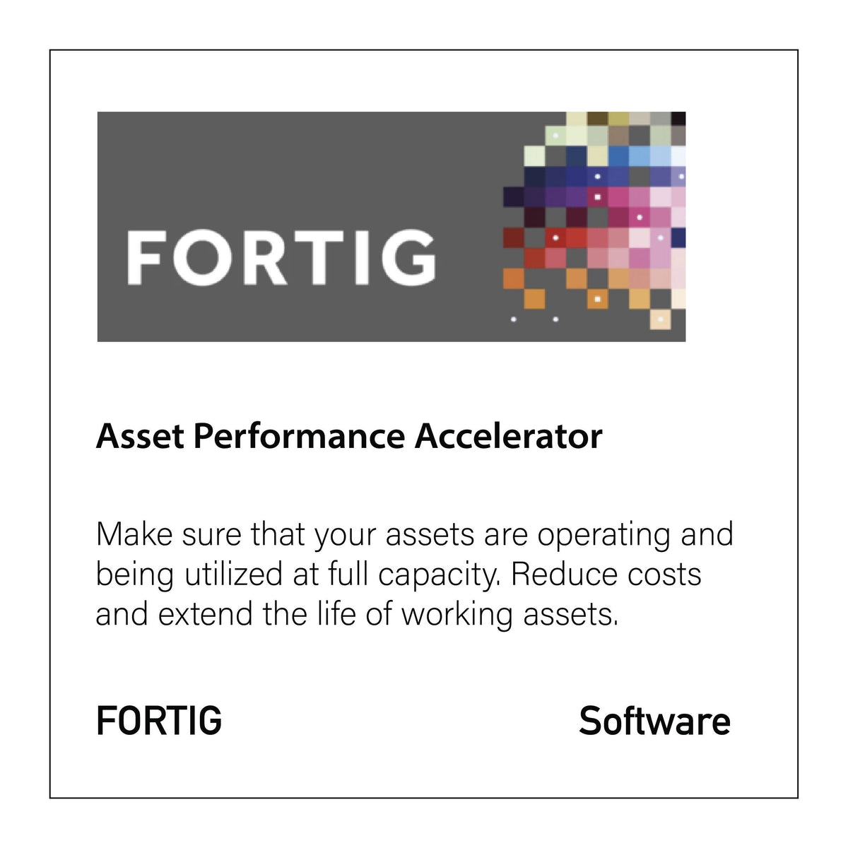 FORTIG Asset Performance Accelerator Software - CloseReach Ltd
