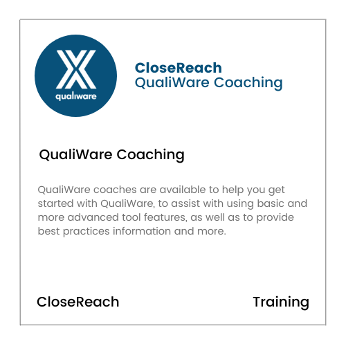 QualiWare Coaching