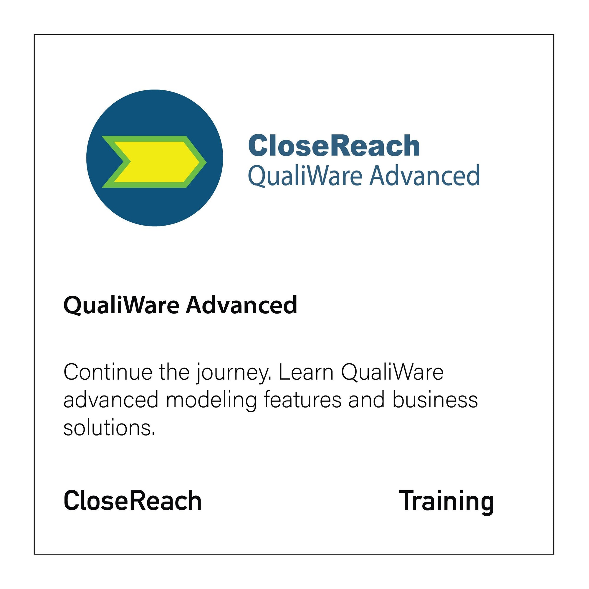 Qualiware Advanced Training
